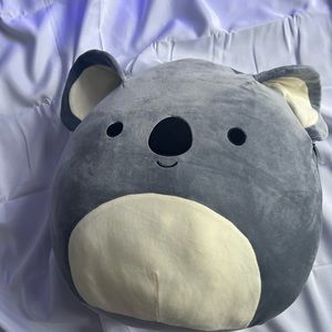 NWT Kellytoy Squishmallow Kirk The Grey Koala Bear 16” Soft Plush, Rare Plush